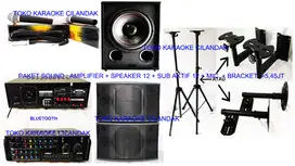 jual paket sound system + sub