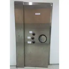 Pintu Khasanah - Vault Door merk MOSLER stainless steel