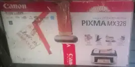 Jual cepat printer PIXMA MX328 Inkjet Office All-In-One (bekas).