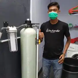 Tabung filter saringan air penjernih sumur bor/pdam atasi bau,karat,