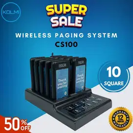 KOLMI Wireless Restaurant Pager Alat Paging Restoran