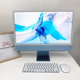 iMac 24 inch Retina 4.5K, 2021 M1 8GB/512GB 8-core Fullset iBox Blue