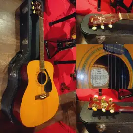 Gitar Akustik Langka Yamaha Vintage FG-300 Made 1990's Barang Antik