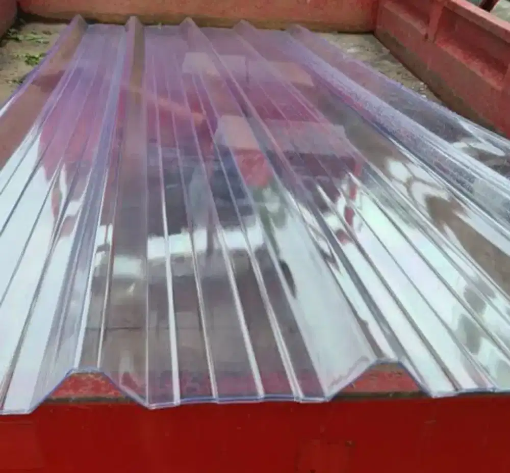 Jasa pemasangan kanopi atap alderon double layer 017