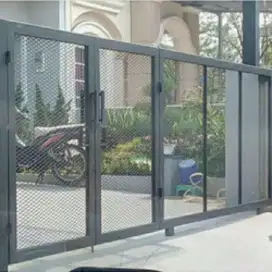 Kanopi pagar tralis