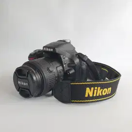 Kamera DSLR Nikon D5200 18-55mmVR II KIT AF-S, nikon lensa 50mm f/1.8G