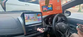 Pemasangan head unit android orca 10 inci di vios gen 3/ yaris lele