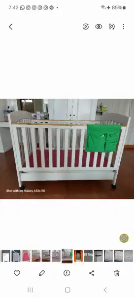 Tempat tidur bayi Baby Belle