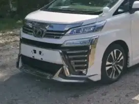 LIKE NEW Bumper Add On Modellista Ori Vellfire 2019 Tnggal Pasang