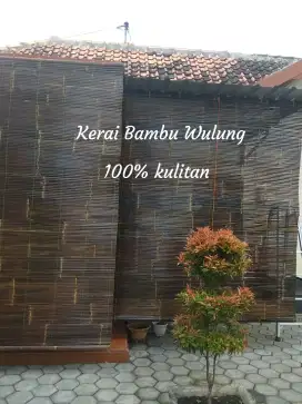 Kerai Bambu Asli Kulitan