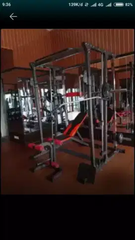 Alat fitness power rack tl 022