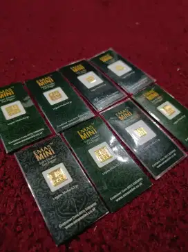 Logam Mulia Emas Mini 0,2 Gram antam