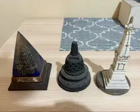 Miniatur Candi 3 Pcs, Masih Bagus