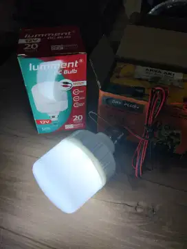 Lampu aki merk lumment