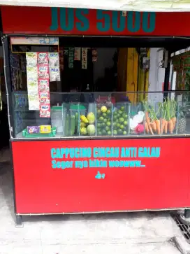 DIJUAL  CEPAT RAK UNTUK JUALAN JUS. NEGO