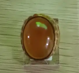 Batu bacan obi coklat