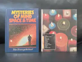 Buku import hardcover Mysteries of mind, space, and time