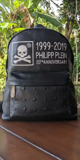 ransel backpack philipp plein authentic terawat kondisi terbaik