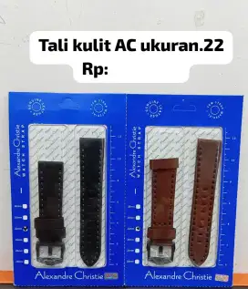 Strap Tali kulit jam tangan ALEXANDRE CHRISTIE original pack