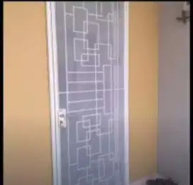 Pintu teralis kasa nyamuk minimalis