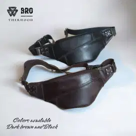 Waistbag sling bag kulit sapi asli TPB12