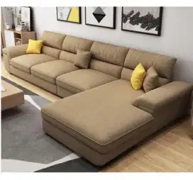 Sofa minimalis L ruang tamu