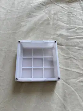 Keycaps Box artisan keyboard mechanical akrilik acrylic white