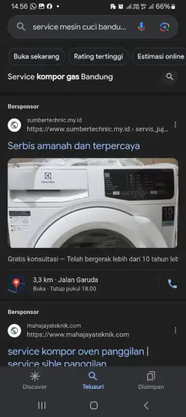 Servis mesin cuci bandung