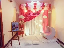Dekorasi backdrop aqiqah murah