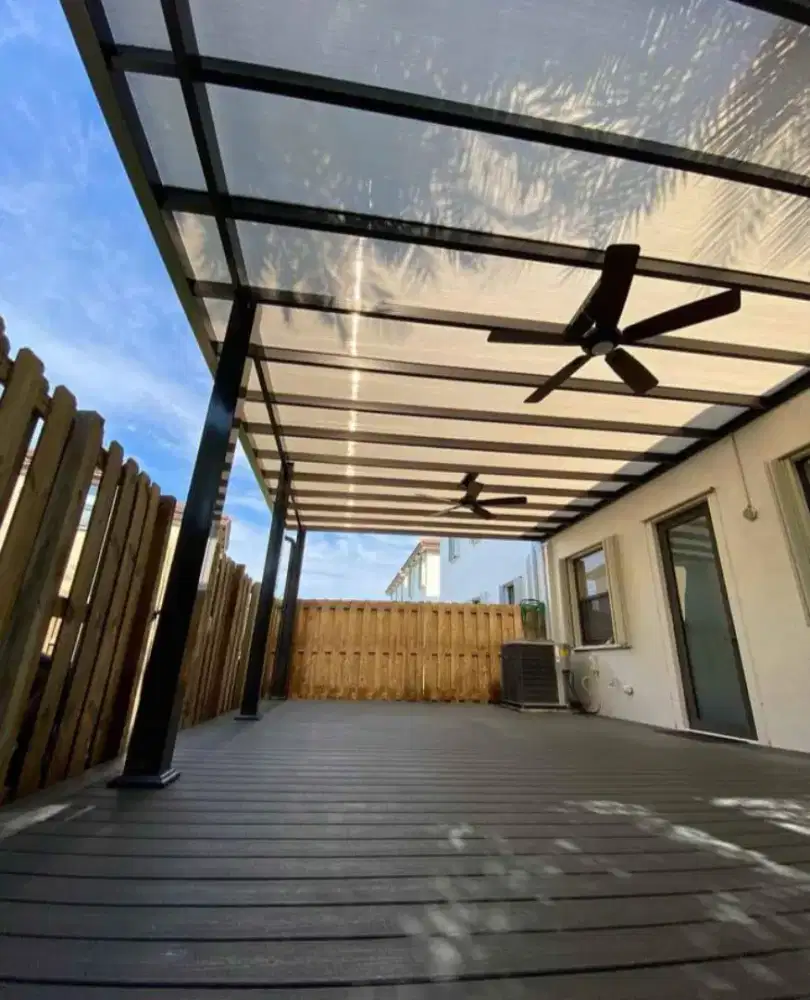 Canopy kaca riben