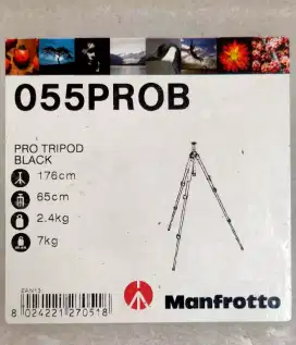 Tripot Manfrotto type 055PROB Professional Tripot Made in Italy!