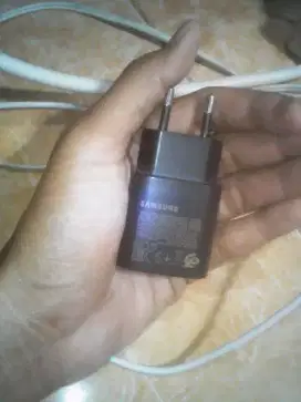 Jual kepala charger hp Samsung resmi 25watt