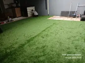 Paketan Dekorasi Lantai Rumput + Drainase