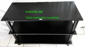 meja rak tv audio 120cm