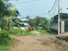 Tanah zona industri dan gudang luas 1900m akses kontainer 40 ft