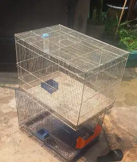 Kandang besi kotak u/ burung,kelinci,hamster