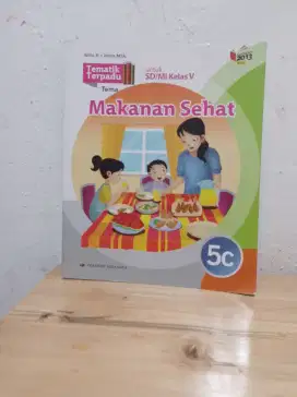 JUAL CEPAT BUKU TEMATIK 5 C PENERBIT ERLANGGA KONDISI BAGUS