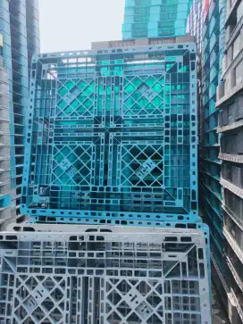 Pallet plastik baru dan bekas