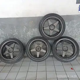 Velg 18 enkei jepang asli bekas