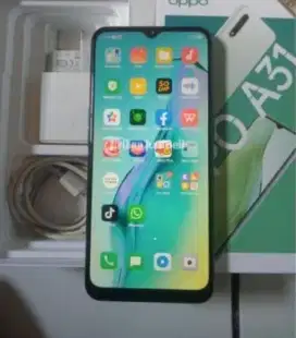 Murah oppo A31 ram 6/128 lkp mulus normal, bs kredit/bs TT