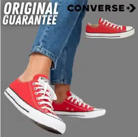 CONVERSE CHUNK TAYLOR AS CANVAS OX RED