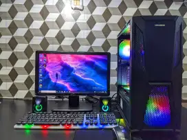 PC GAMING EDITING DESIGN I7 - 3770 FULLSET DAN BERGARANSI