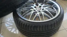 Velg Impor GT2 Racing R19 (5 lubang) Termasuk ban