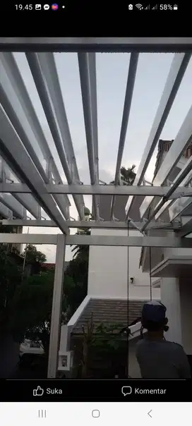 Atap buka  Tutup/ ALUMINIUM  LOUVRE  ..jakarta