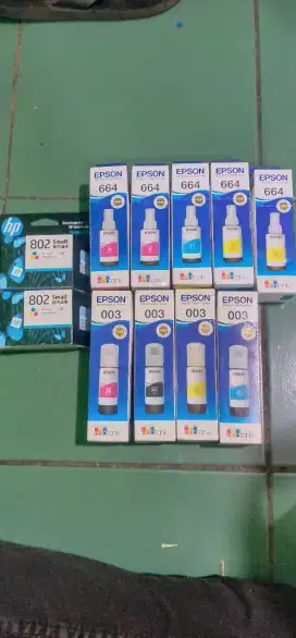 Menampung tinta epson,tinta toner,tinta canon,tinta hp baru dan bekas