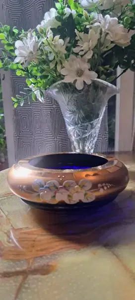 Asbak bohemian crystal
