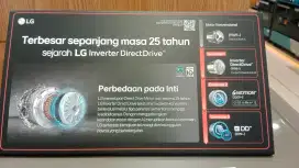 LG WM FRONT LOADING 15KG SILVER