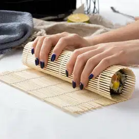 Tikar Penggulung Sushi Makisu Roll Rolling Mat Gulungan Nasi Sushi