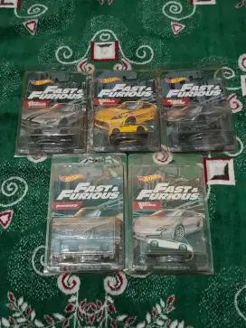 Hotwheels - Fast & Furious Series 2020 Full Set (5 pcs)