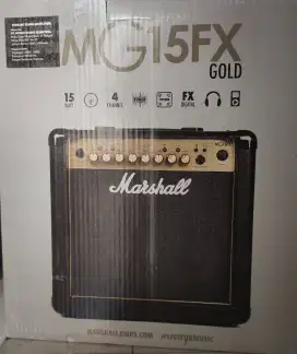 Baru Marshall MG 15FX GOLD 15Watt